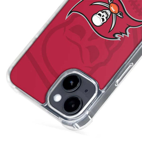 NFL Tampa Bay Buccaneers Double Vision iPhone 15 Plus MagSafe Case