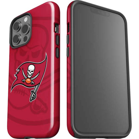 NFL Tampa Bay Buccaneers Double Vision iPhone 15 Pro Max Impact Case
