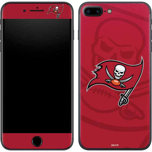 NFL Tampa Bay Buccaneers Double Vision iPhone 8 Plus Skin
