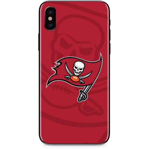 NFL Tampa Bay Buccaneers Double Vision iPhone XS Max Skin