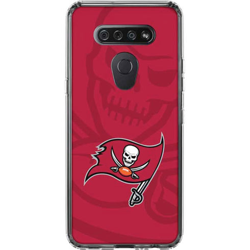 NFL Tampa Bay Buccaneers Double Vision LG K51/Q51 Clear Case