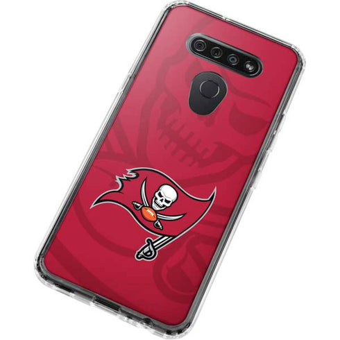 NFL Tampa Bay Buccaneers Double Vision LG K51/Q51 Clear Case