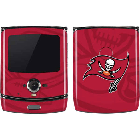 NFL Tampa Bay Buccaneers Double Vision Motorola RAZR Skin