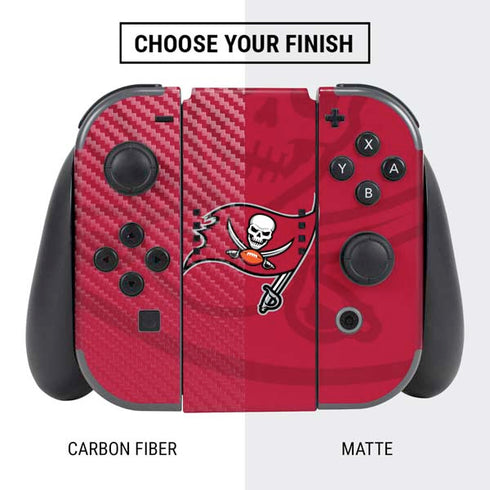 NFL Tampa Bay Buccaneers Double Vision Nintendo Switch Bundle Skin