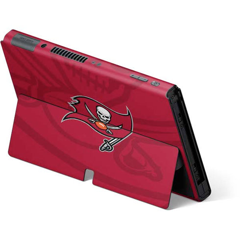 NFL Tampa Bay Buccaneers Double Vision Nintendo Switch OLED (2021) Skin