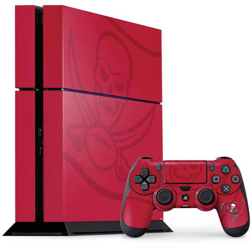 NFL Tampa Bay Buccaneers Double Vision PS4 Console and Controller Bundle Skin
