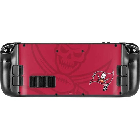 NFL Tampa Bay Buccaneers Double Vision Steam Deck Handheld Gaming Computer Skin