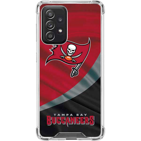 NFL Tampa Bay Buccaneers Galaxy A52 5G Clear Case