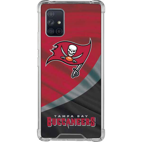 NFL Tampa Bay Buccaneers Galaxy A71 5G Clear Case
