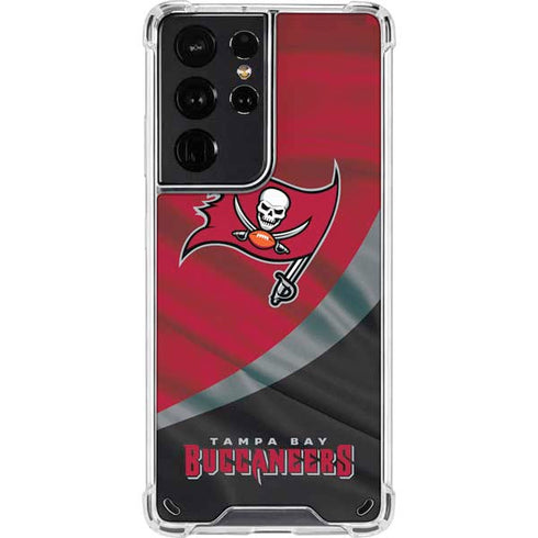 NFL Tampa Bay Buccaneers Galaxy S21 Ultra 5G Clear Case