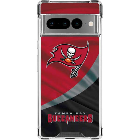 NFL Tampa Bay Buccaneers Google Pixel 7 Pro Clear Case