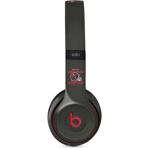 NFL Tampa Bay Buccaneers Helmet Beats Solo 2 Wireless Skin