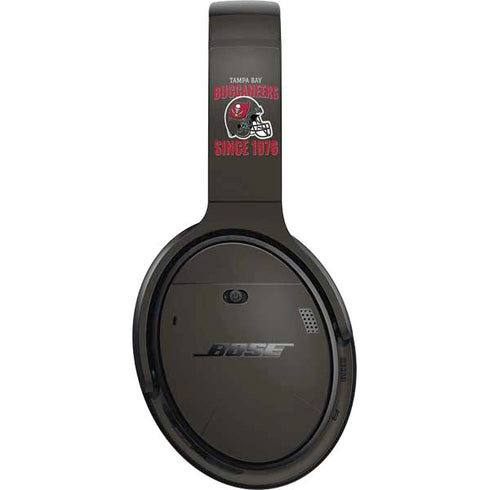 NFL Tampa Bay Buccaneers Helmet Bose QuietComfort 35 Headphones Skin