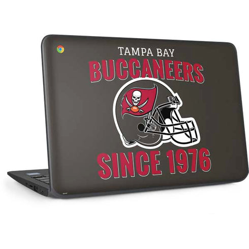 NFL Tampa Bay Buccaneers Helmet HP Chromebook Skin