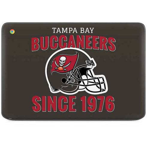 NFL Tampa Bay Buccaneers Helmet HP Chromebook Skin