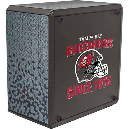 NFL Tampa Bay Buccaneers Helmet Cooler Master MasterBox Q300L Mini Tower Skin