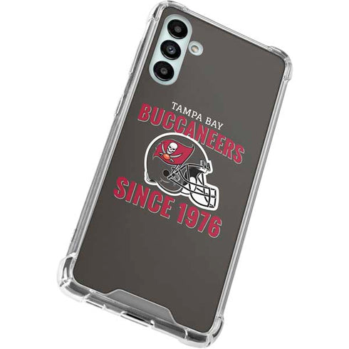 NFL Tampa Bay Buccaneers Helmet Galaxy A13 5G Clear Case