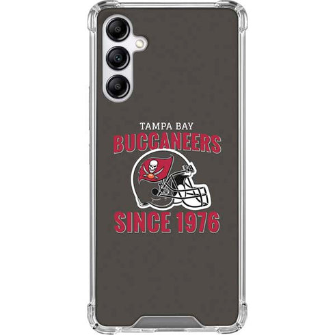 NFL Tampa Bay Buccaneers Helmet Galaxy A15 5G Clear Case