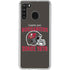 NFL Tampa Bay Buccaneers Helmet Galaxy A21 Clear Case