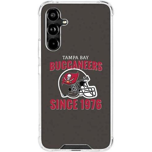 NFL Tampa Bay Buccaneers Helmet Galaxy A54 5G Clear Case