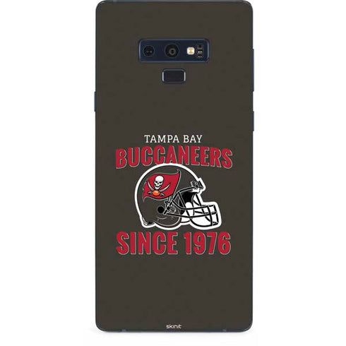 NFL Tampa Bay Buccaneers Helmet Galaxy Note 9 Skin