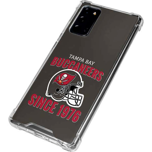 NFL Tampa Bay Buccaneers Helmet Galaxy Note20 5G Clear Case