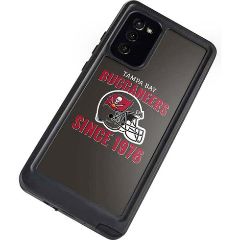 NFL Tampa Bay Buccaneers Helmet Galaxy Note20 5G Waterproof Case