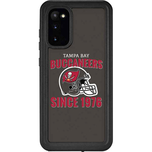 NFL Tampa Bay Buccaneers Helmet Galaxy S20 Waterproof Case