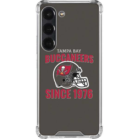 NFL Tampa Bay Buccaneers Helmet Galaxy S23 Clear Case