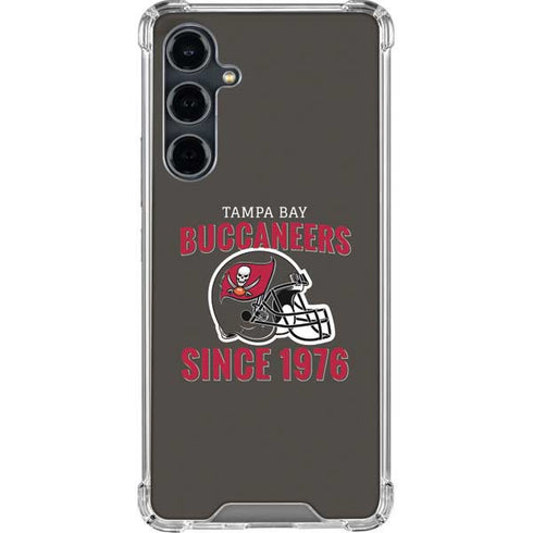NFL Tampa Bay Buccaneers Helmet Galaxy S23 FE Clear Case