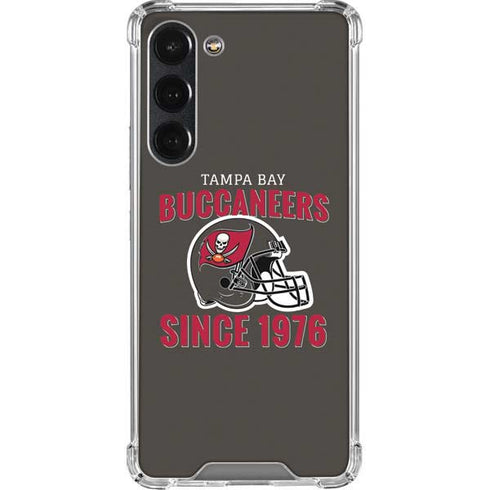 NFL Tampa Bay Buccaneers Helmet Galaxy S23 Plus Clear Case