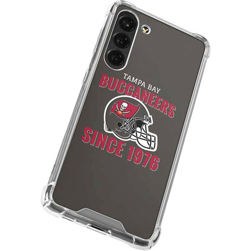 NFL Tampa Bay Buccaneers Helmet Galaxy S23 Plus Clear Case