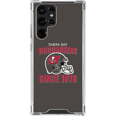 NFL Tampa Bay Buccaneers Helmet Galaxy S24 Ultra Clear Case