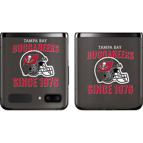 NFL Tampa Bay Buccaneers Helmet Galaxy Z Flip Skin