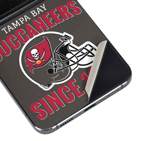 NFL Tampa Bay Buccaneers Helmet Galaxy Z Flip5 5G Skin