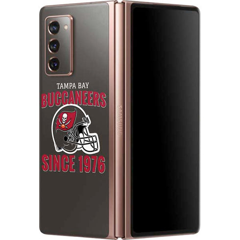 NFL Tampa Bay Buccaneers Helmet Galaxy Z Fold2 5G Skin