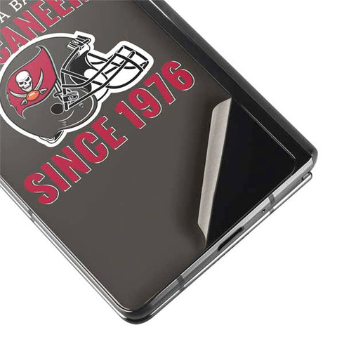 NFL Tampa Bay Buccaneers Helmet Galaxy Z Fold2 5G Skin