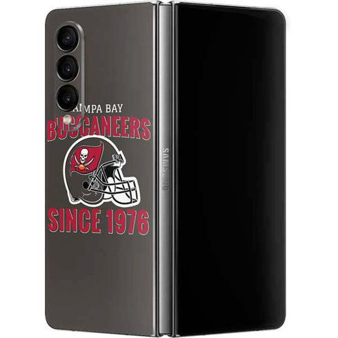 NFL Tampa Bay Buccaneers Helmet Galaxy Z Fold4 5G Skin