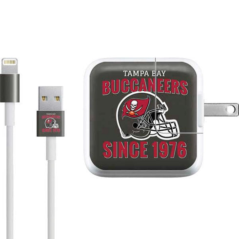 NFL Tampa Bay Buccaneers Helmet iPad Charger (10W USB) Skin