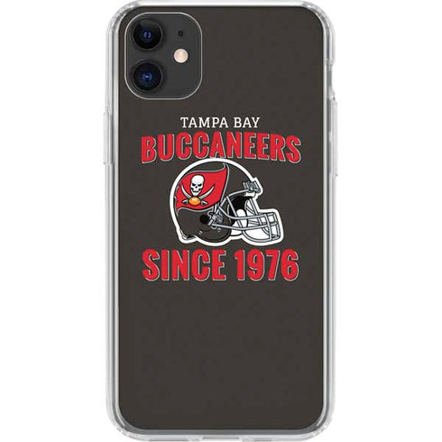 NFL Tampa Bay Buccaneers Helmet iPhone 11 Clear Case