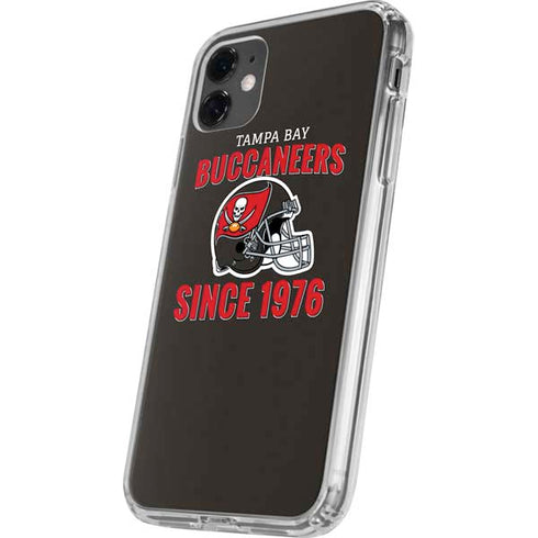 NFL Tampa Bay Buccaneers Helmet iPhone 11 Clear Case
