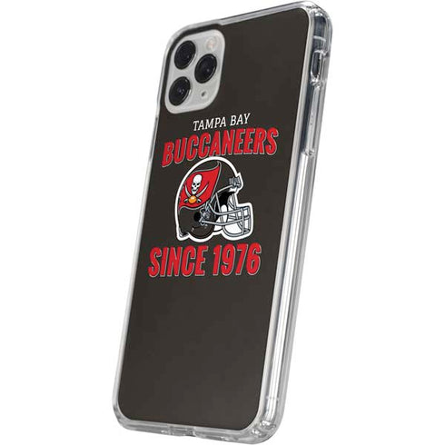 NFL Tampa Bay Buccaneers Helmet iPhone 11 Pro Clear Case