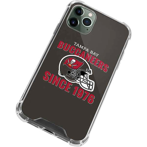 NFL Tampa Bay Buccaneers Helmet iPhone 11 Pro Max Clear Case