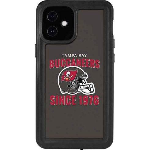 NFL Tampa Bay Buccaneers Helmet iPhone 12 Mini Waterproof Case