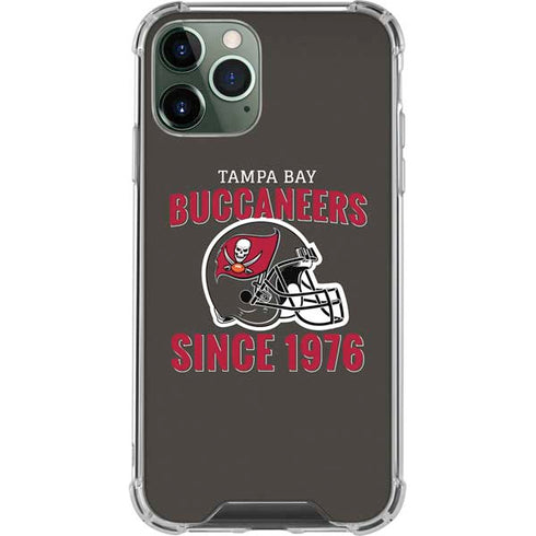 NFL Tampa Bay Buccaneers Helmet iPhone 12 Pro Clear Case