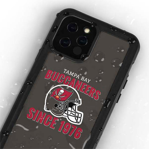 NFL Tampa Bay Buccaneers Helmet iPhone 12 Pro Waterproof Case