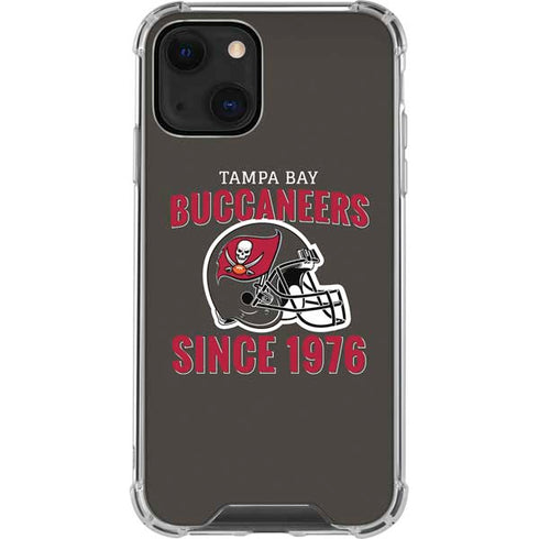 NFL Tampa Bay Buccaneers Helmet iPhone 13 Mini Clear Case