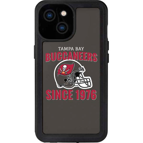 NFL Tampa Bay Buccaneers Helmet iPhone 13 Mini Waterproof Case