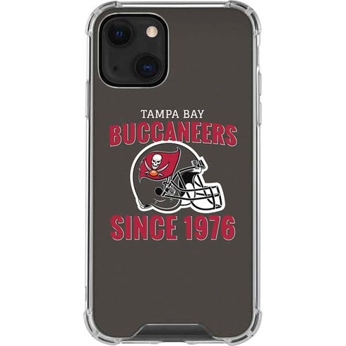 NFL Tampa Bay Buccaneers Helmet iPhone 14 Plus Clear Case