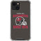NFL Tampa Bay Buccaneers Helmet iPhone 14 Plus Clear Case